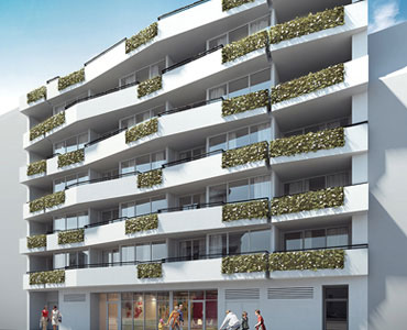 Wienwert, Projekt R88, Rennweg 88 - Aussenansicht, 1030 Wien, Foto_Visualisierung ATP architekten ingenieure